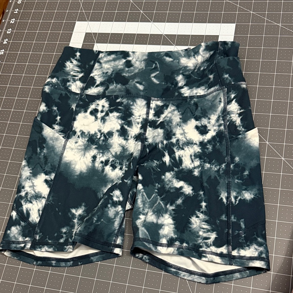 Fabletics Tie-Dye Bike Shorts